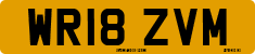 License plate of the United Kingdom, 2001 year system