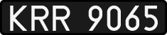 License plates of Poland, 1976 year system