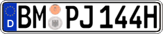 German license plate, Plates for oldtimers (type 