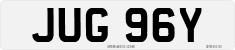 License plate of the United Kingdom, 1963 year system