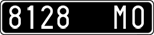 License plate of Italy, Cars (1927 year series)