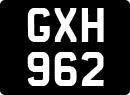 License plate of the United Kingdom, 1932 year system