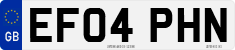 License plate of the United Kingdom, 2001 year system