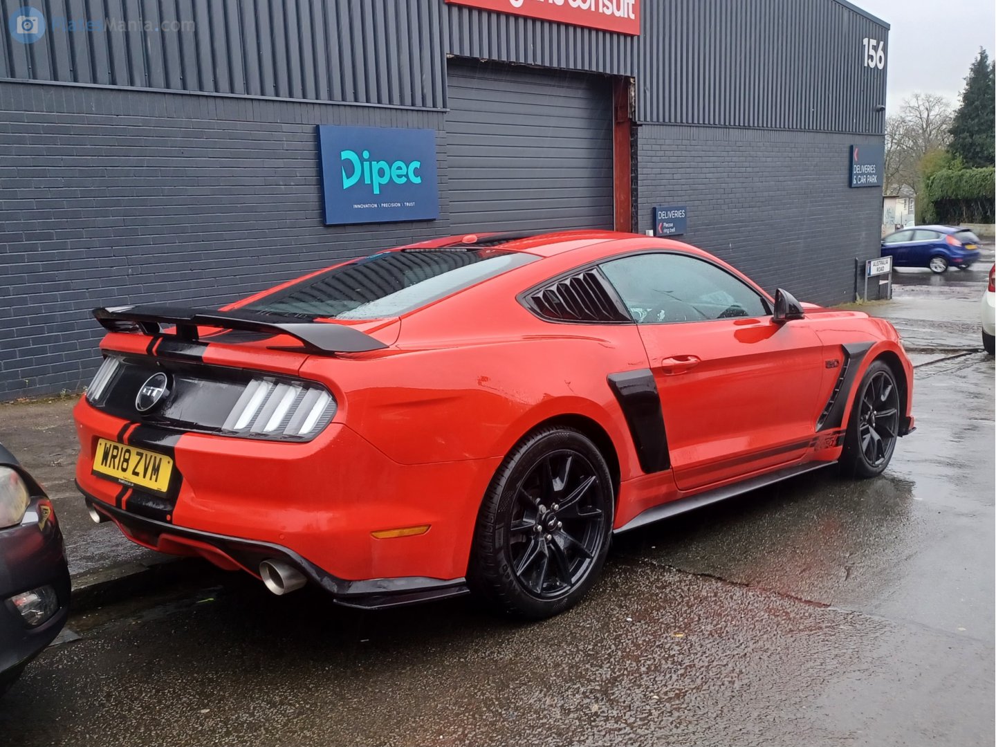 WR18ZVM, Ford Mustang 6th gen 2-door Coupé (S550), facelift, 2017–2023