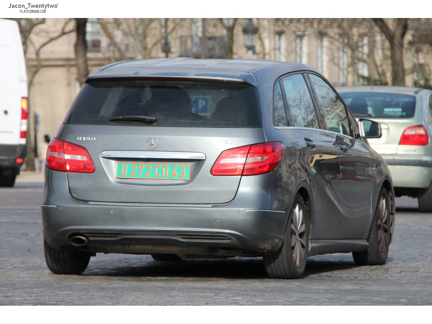 U 272 CD 43, Mercedes-Benz B-Klasse 2nd gen (W242/W246), 2011–2014 (general model)