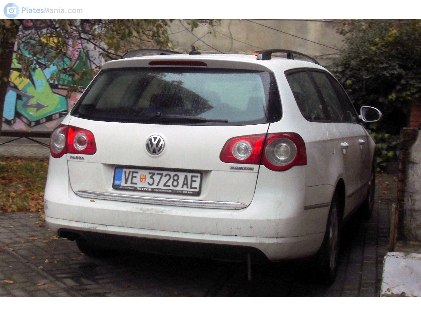 VE 3728 AE, Volkswagen Passat 6th gen Variant (B6; 3C), 2005–2010