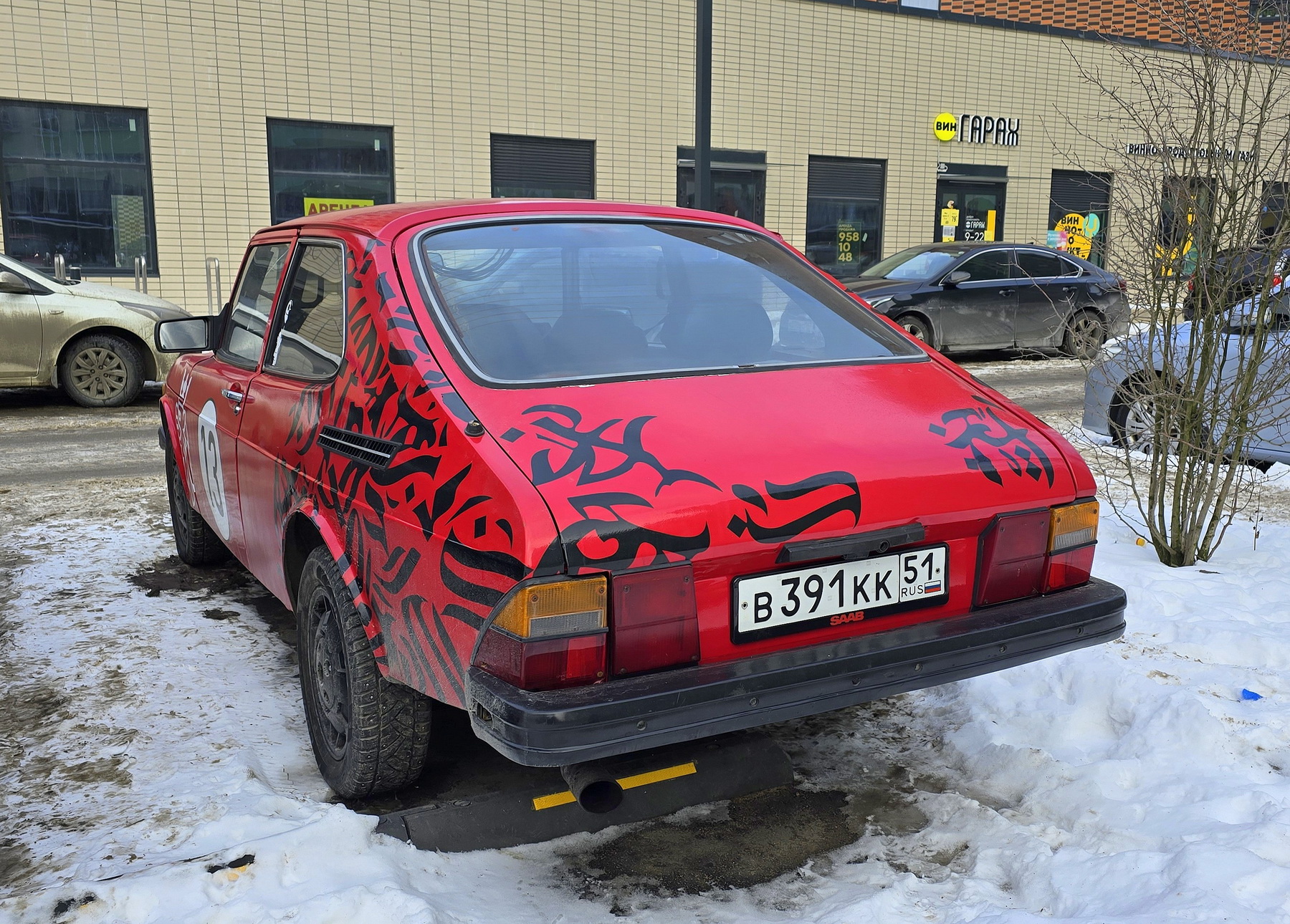 в 391 кк 51, SAAB 99 3-door Combi Coupé, 1st facelift, 1974–1977
