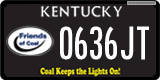 Kentucky, Specialty plates (1234AB)