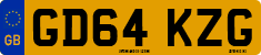 License plate of the United Kingdom, 2001 year system