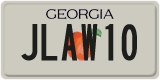 Georgia, Vanity Plates