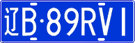 License plate of China, Cars