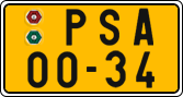 License plate of the Czech Republic, Commercial vehicles (1960)