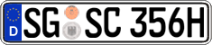 German license plate, Plates for oldtimers (type 