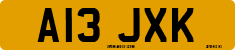 License plate of the United Kingdom, 1983 year system