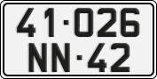 License plate of Vietnam, Diplomatic