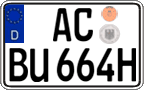 German license plate, Plates for oldtimers (type 