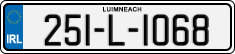 License plate of Ireland, Regular plates