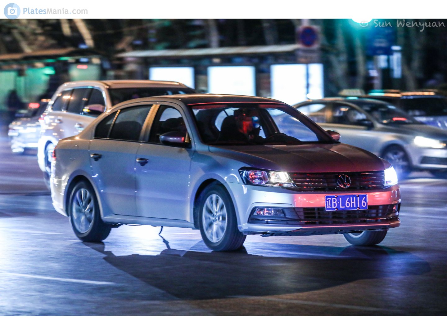 辽B·L6H16, Volkswagen Lavida 2nd gen Qihang Sedan (184/185), 2nd facelift, 2019–