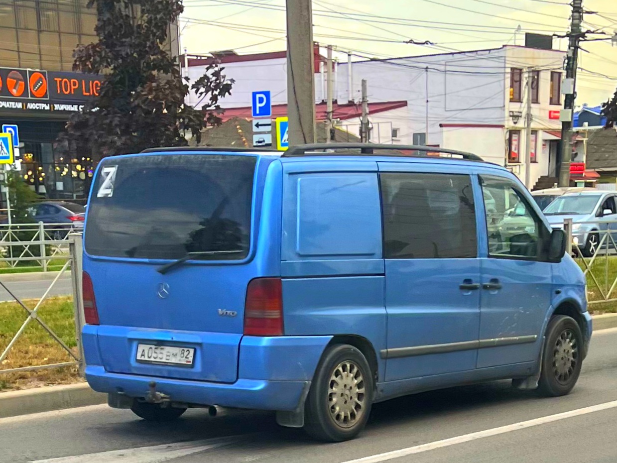 а 055 вм 82, Mercedes-Benz Vito 1st gen (W638), 1996–2003