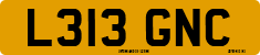 License plate of the United Kingdom, 1983 year system