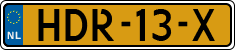 License plate of the Netherlands, Cars