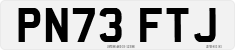 License plate of the United Kingdom, 2001 year system