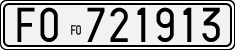 License plate of Italy, Cars (1927 year series)