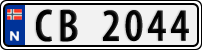 License plate of Norway, Trailers, motorcycles, special vehicles