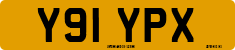 License plate of the United Kingdom, 1983 year system