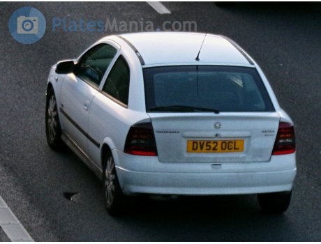 DV52 OCL, Vauxhall Astra