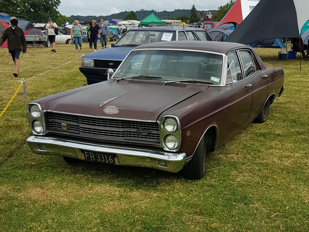 FR3316, Ford Fairlane Australia: 1st gen (ZA/ZB/ZC/ZD; AU-market), 1967–1972