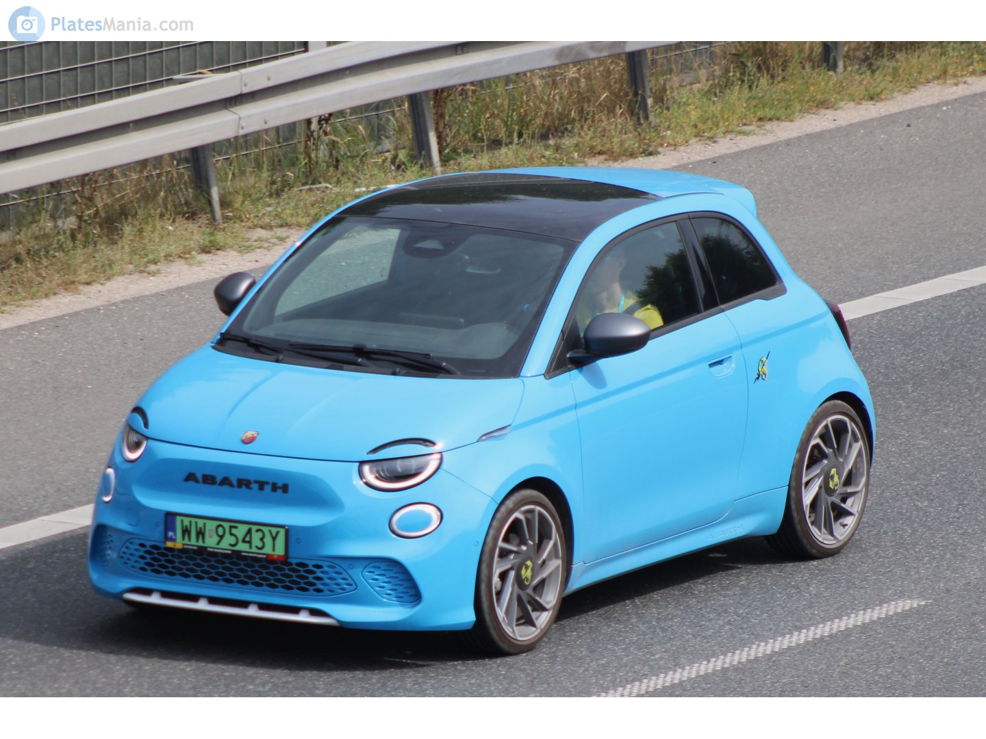 WW 9543Y, Abarth 500e 1st gen (394), 2023–