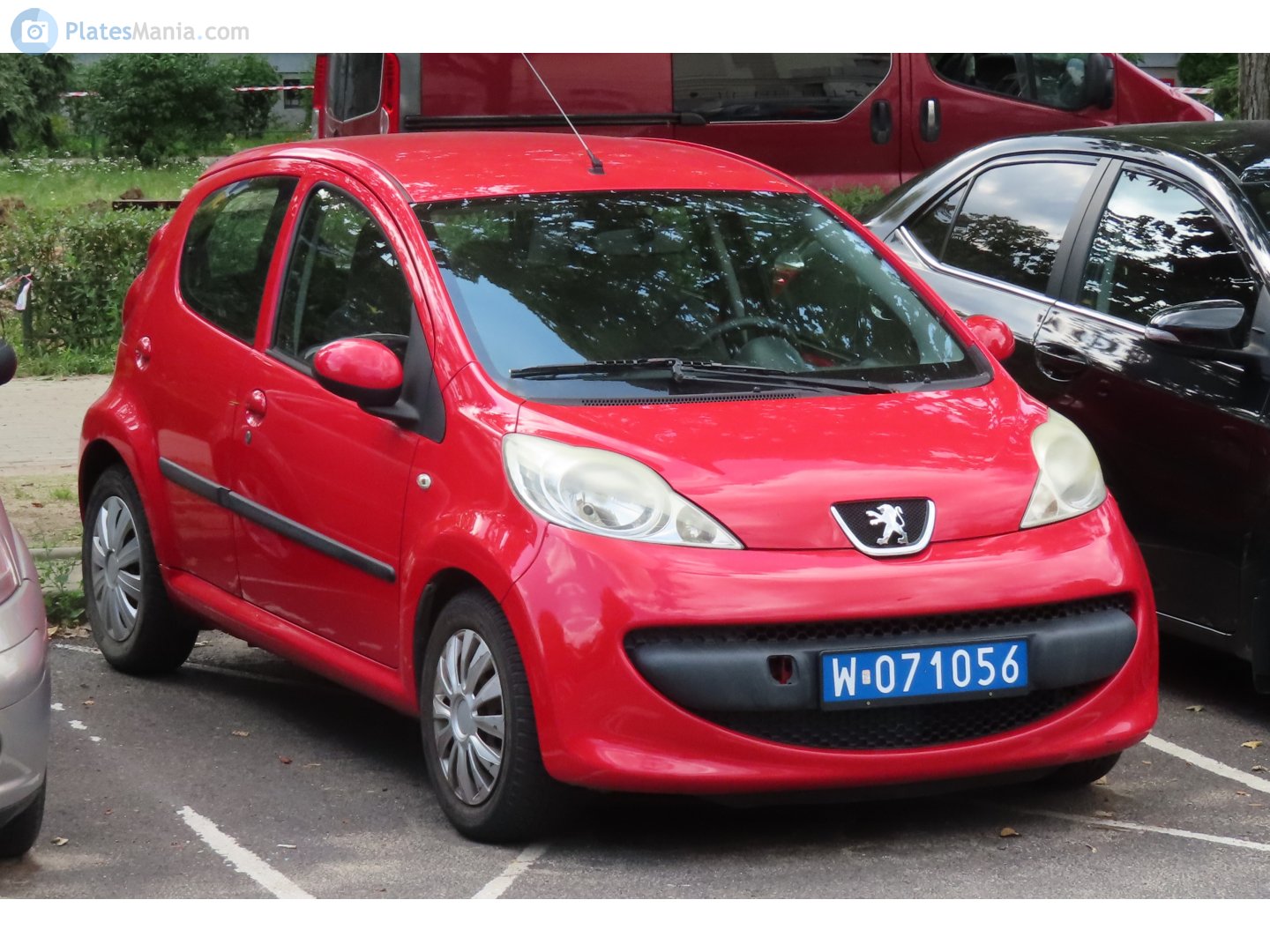 W 071056, Peugeot 107 1st gen 5-door Hatch (B0), 2005–2014
