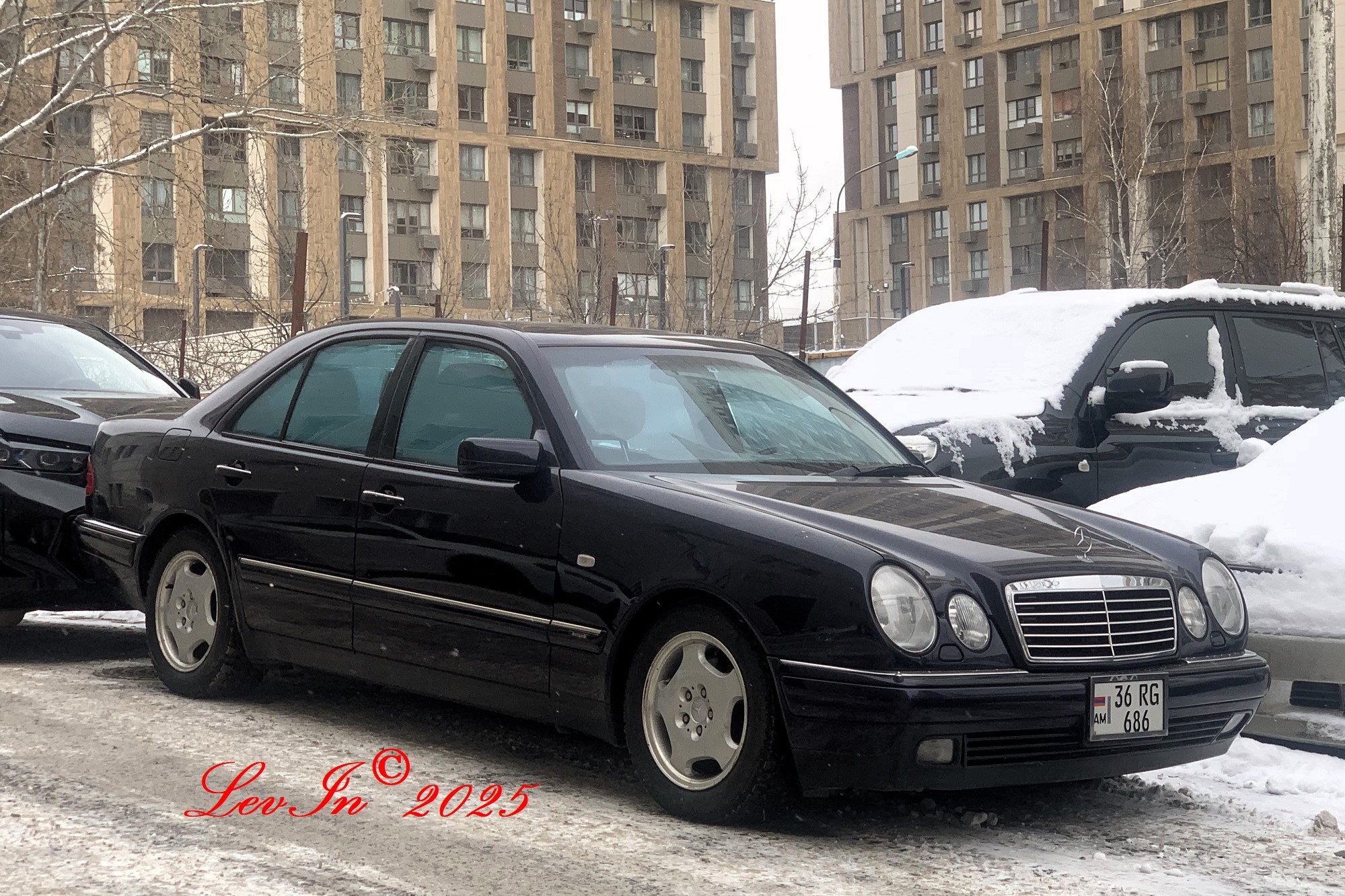 36 RG 686, Mercedes-Benz E-Klasse 2nd gen Sedan (W210), 1995­–2002