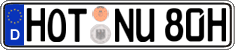 German license plate, Plates for oldtimers (type 