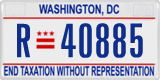 District of Columbia, Rental cars (R-12345)