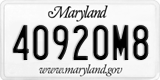 Maryland, MPV (123456M)