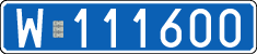 License plates of Poland, Diplomatic