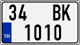 License plate of Turkey, Regular plates