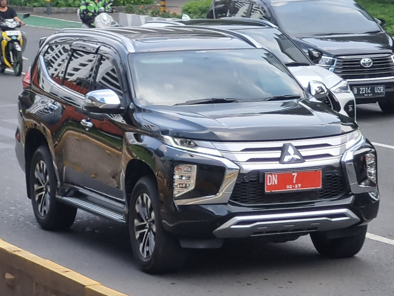 DN 7, Mitsubishi Pajero Sport 3rd gen, facelift (QF), 2019–