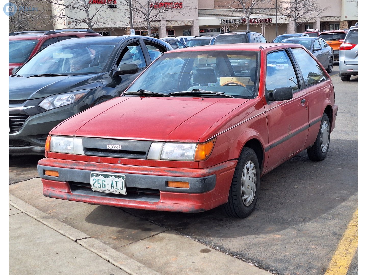 256-AIJ, Isuzu I-Mark 2nd gen Hatch (JT150; NA-market), 1987–1989