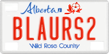 Alberta, Vanity Plates