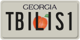 Georgia, Vanity Plates