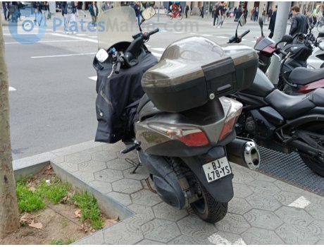 BJ-478-YS, Honda Silver Wing