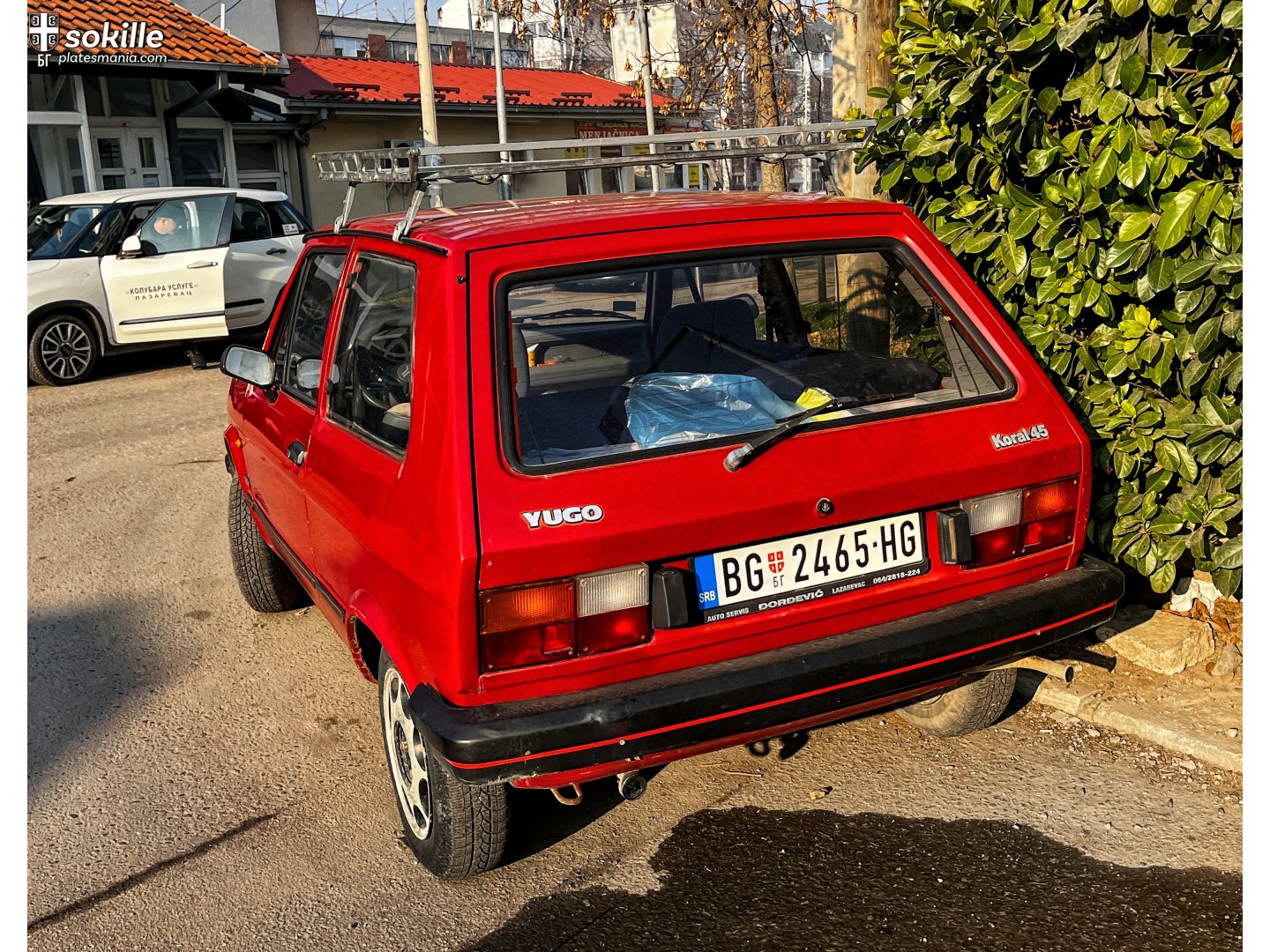 BG 2465-HG, Zastava Yugo Koral 45(A)/55(A)/60/65, 1980–2001