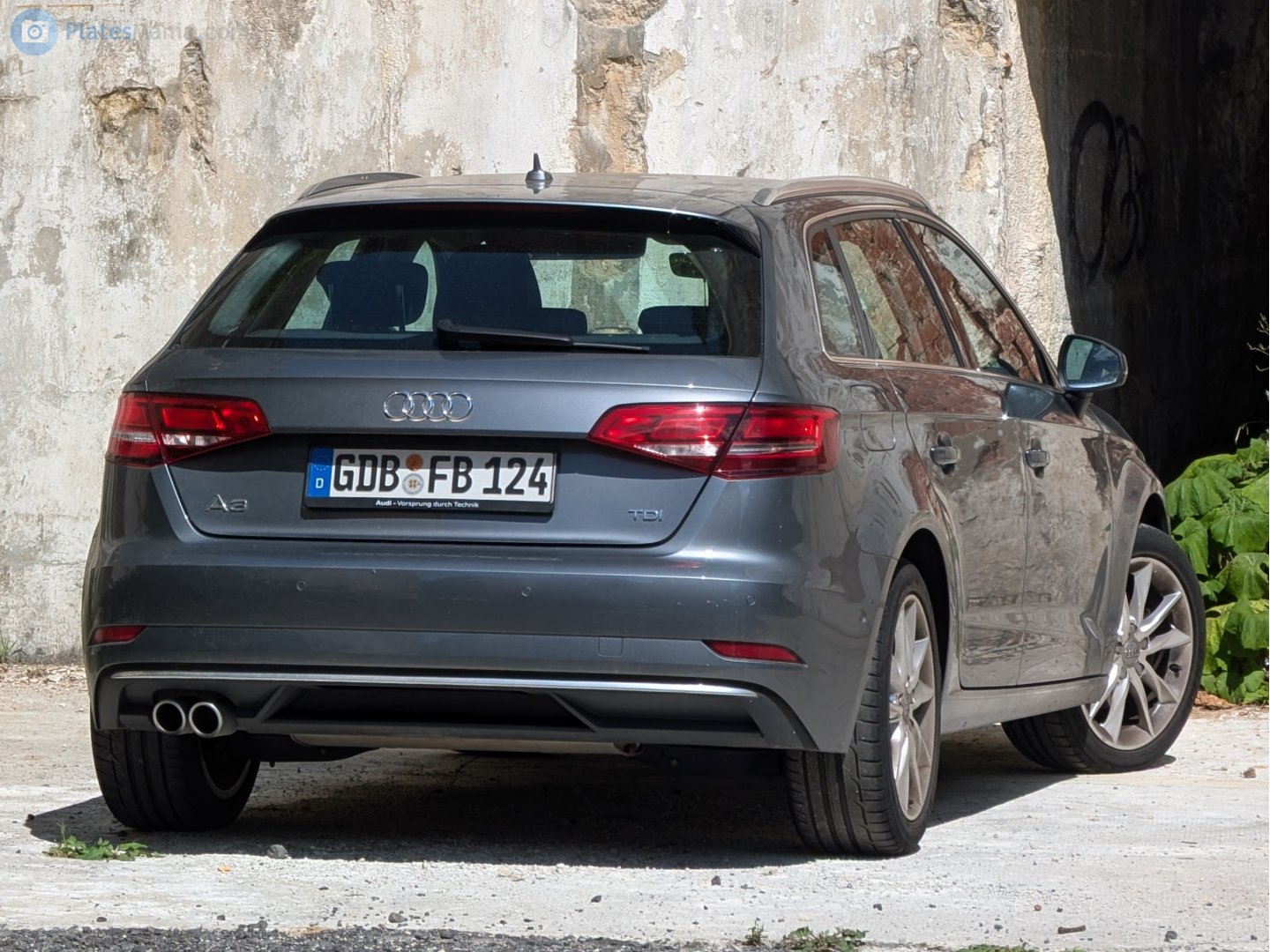 GDB FB 124, Audi A3 3rd gen Sportback (8VA/8VF), facelift, 2016–2020