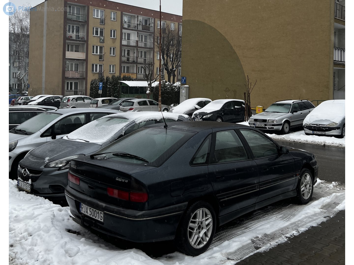 RJA 5001G, Renault Safrane 1st gen (B54; Global-market), facelift, 1996–2000