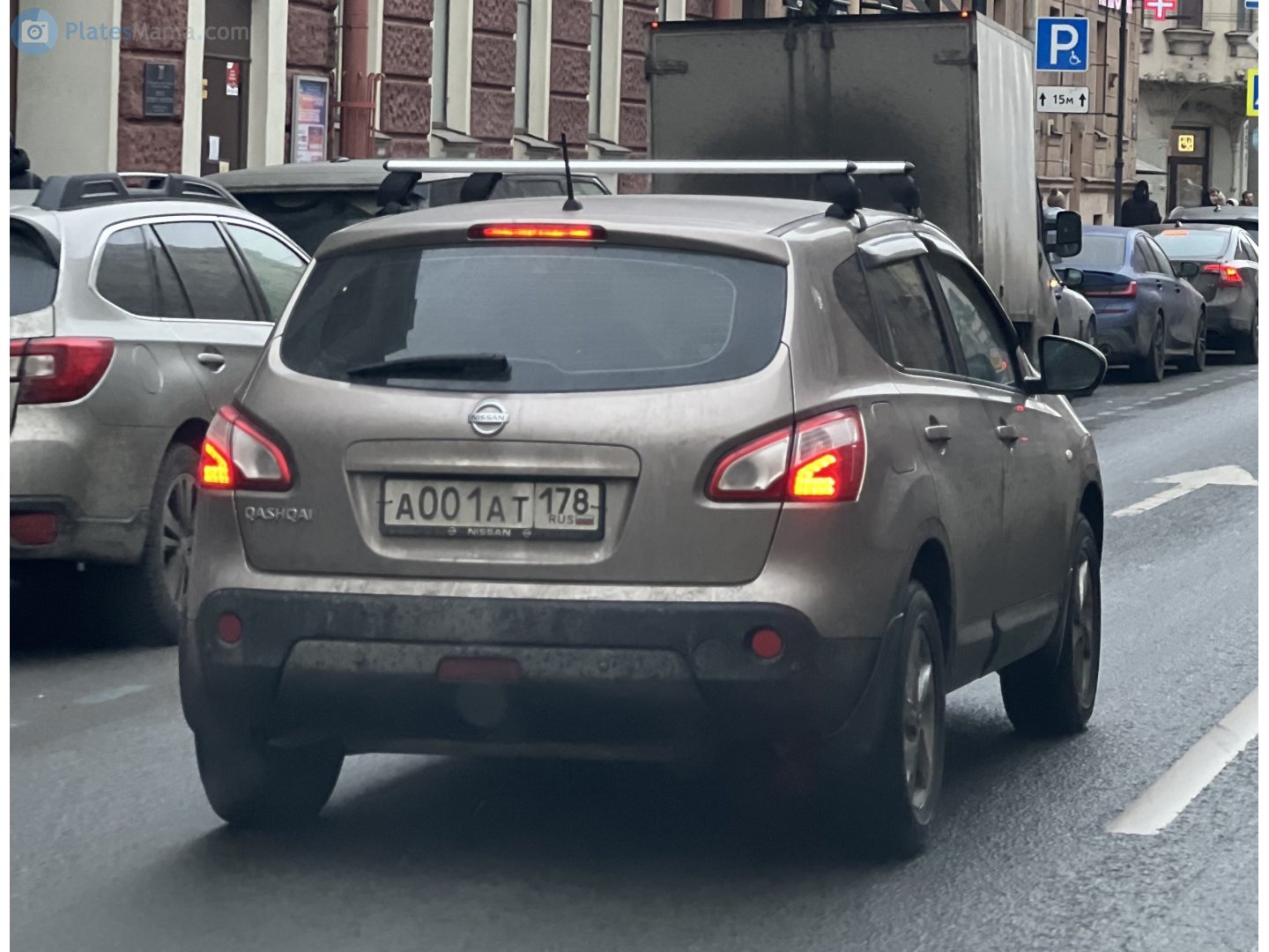 а 001 ат 178, Nissan Qashqai 1st gen (J10), facelift, 2009–2014