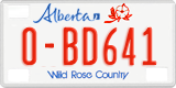 Alberta, Rental cars (X-AB123)