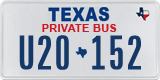 Texas, Private Bus (U12-345)